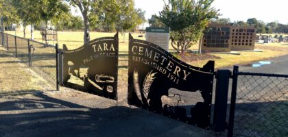 Tara Cemetery Gates